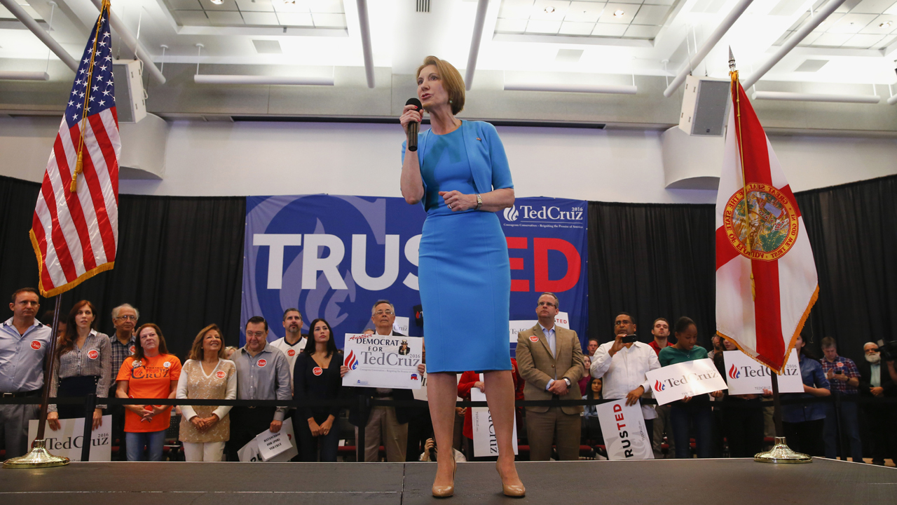 Carly Fiorina: The only guy who can beat Donald Trump is Ted Cruz