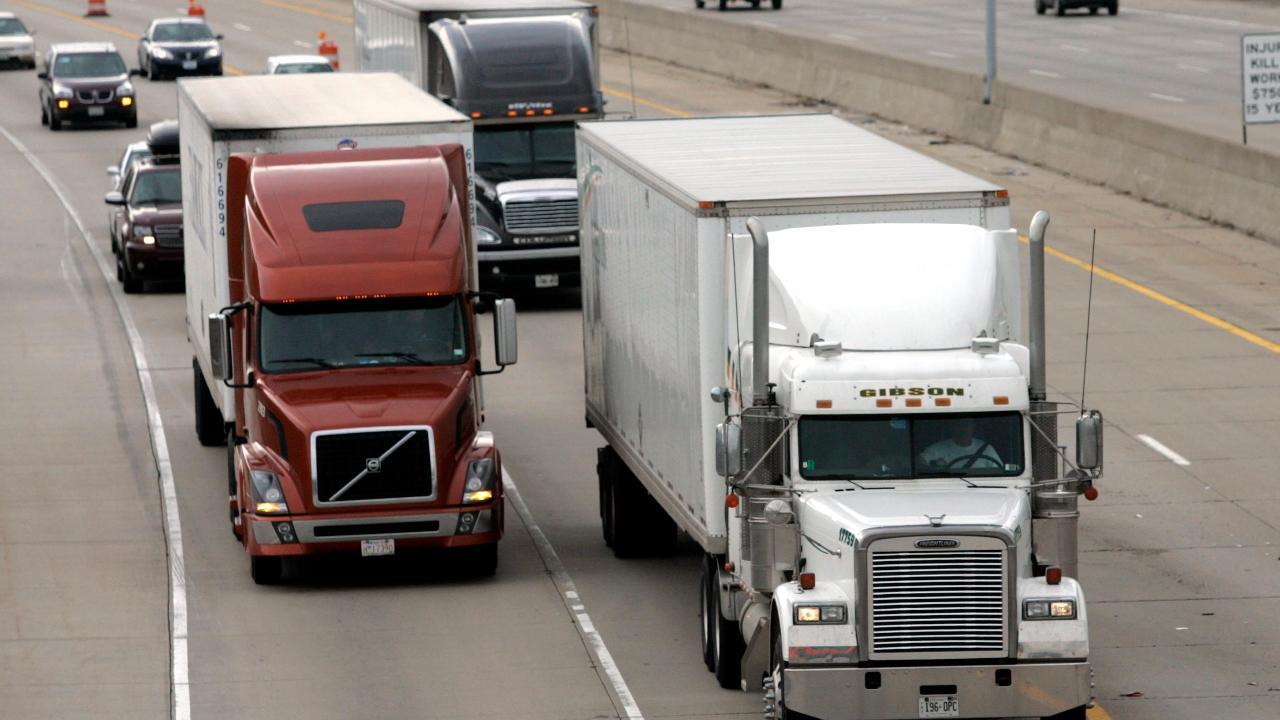 Truck driver pay plummeted in last 30 years: Drivers association president