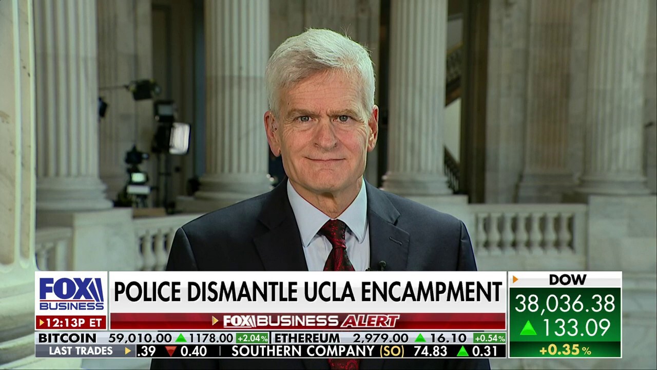 Sen. Bill Cassidy, R-La., discusses student loan forgiveness for anti-Israel protesters and Congress pushing to hold an antisemitism bill vote.