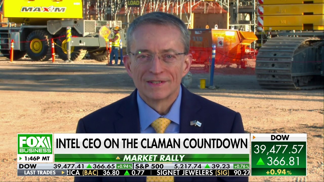 Intel CEO Pat Gelsinger details how $8.5B from the Chips and Science Act will go towards four projects including an Ohio plant on 'The Claman Countdown.'