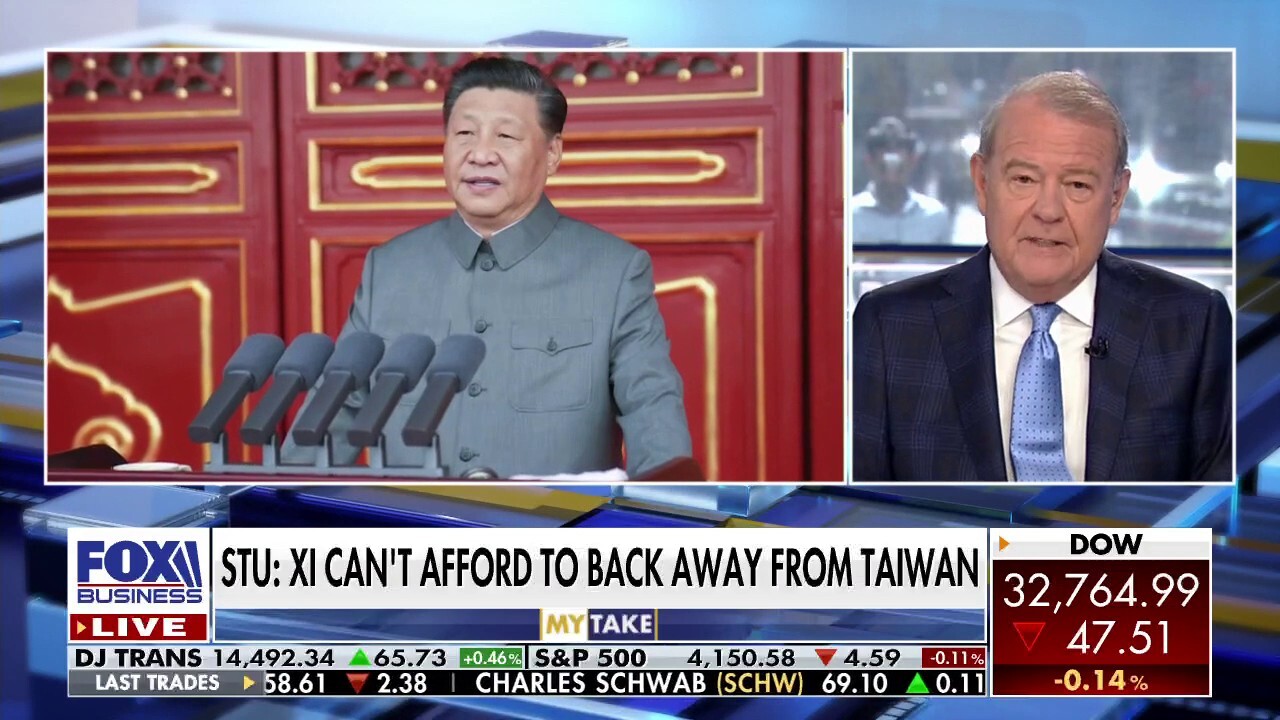 FOX Business host Stuart Varney argues a 'weakened President Biden' has to deal with heightened tensions with China following Pelosi's Taiwan trip.