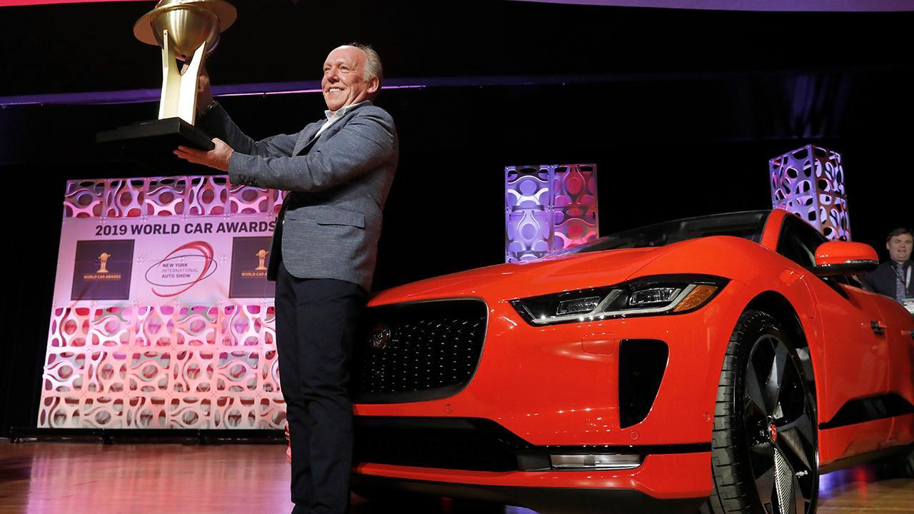Electric Jaguar I-Pace wins big at NY Auto Show