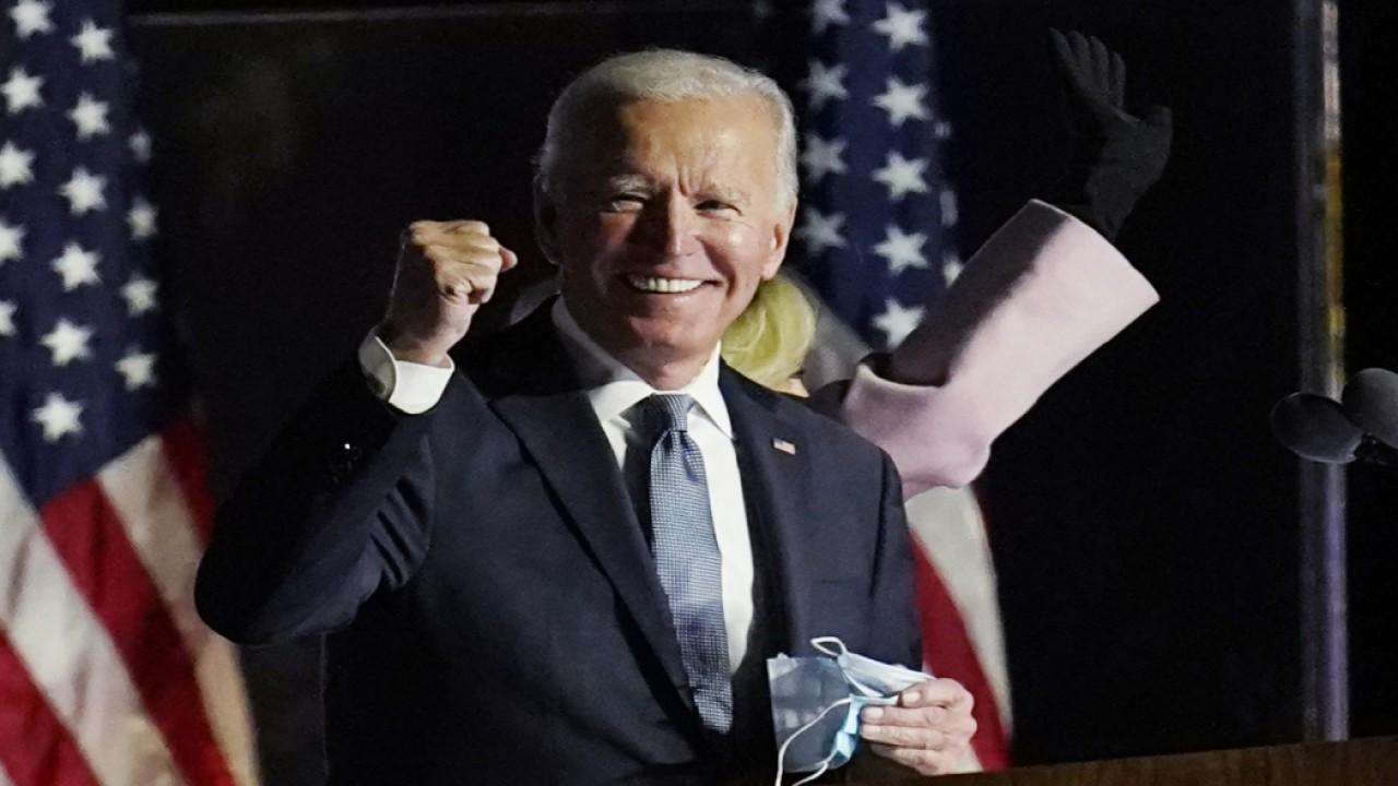 Biden moving close to declaring himself winner of 2020 election: Gasparino