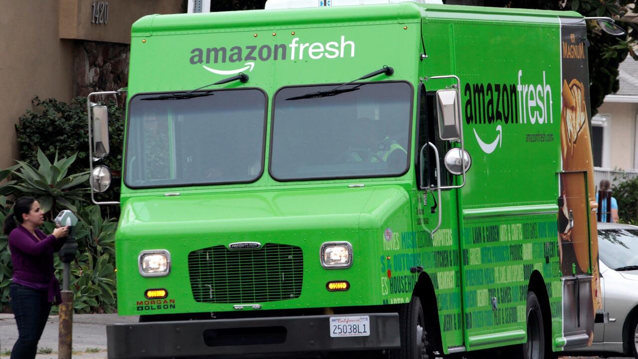 Amazon launches grocery delivery in London 