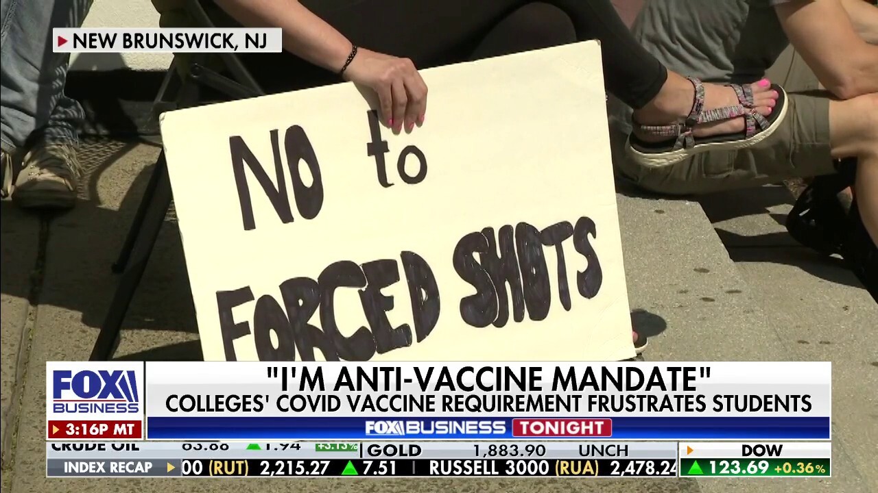 College vaccine mandates causes student opposition, protests
