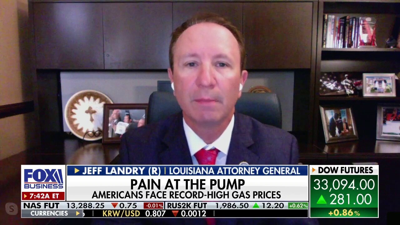 Louisiana Attorney General Jeff Landry on the Biden administration's war on energy and record-high gas prices.