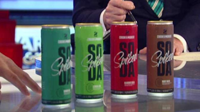 Introducing spiked sodas: Full-flavor, low-calorie and alcoholic
