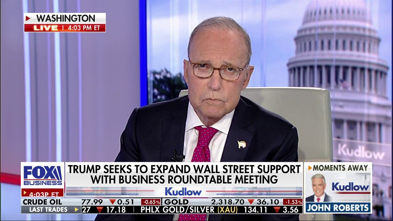 FOX Business host Larry Kudlow reacts to former President Trump's meeting with GOP leaders on 'Kudlow.'