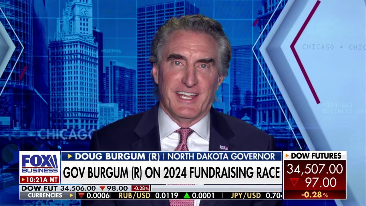 2024 presidential candidate Gov. Doug Burgum, R-N.D., says his campaign is about 'improving the lives of every American' on 'Cavuto: Coast to Coast.'