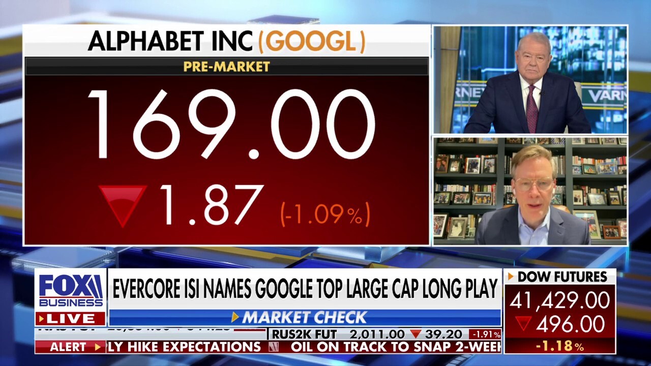 Evercore ISI senior managing director Mark Mahaney joins ‘Varney & Co.’ to discuss his top stock picks as President Donald Trump threatens new tariffs on Apple and the European Union.