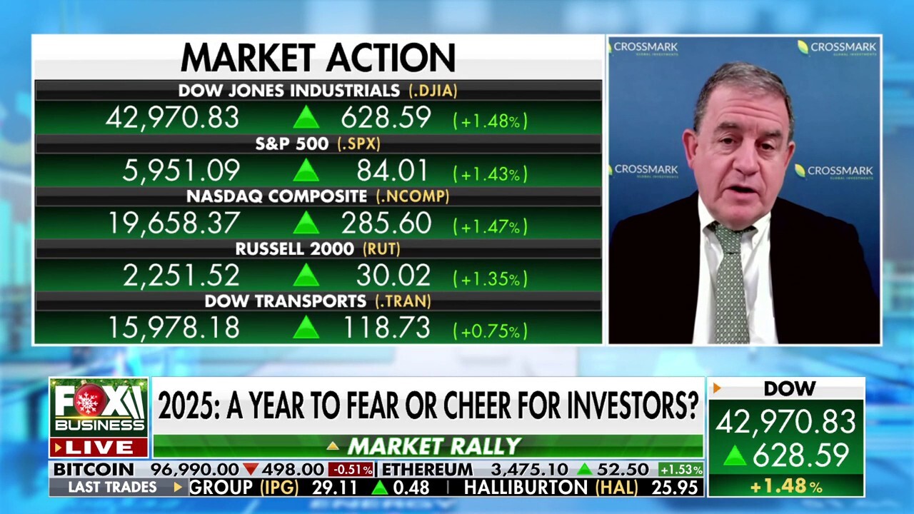 Market volatility will be higher in 2025, financial expert predicts