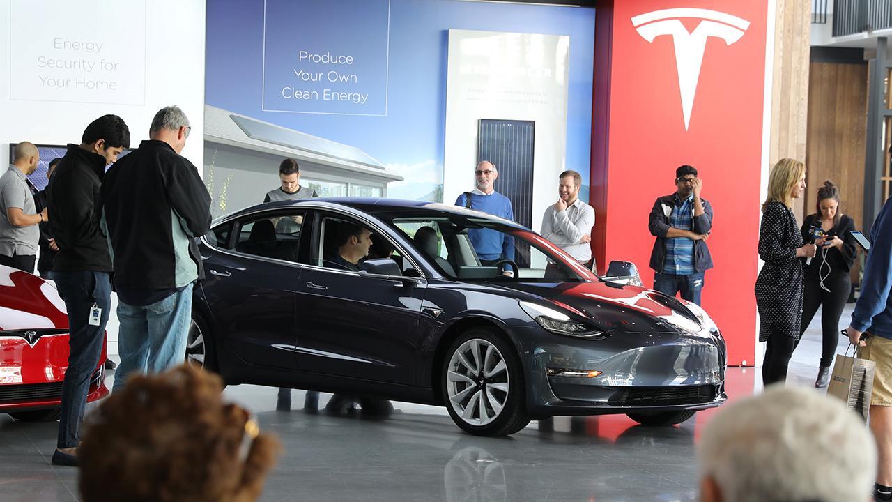 Tesla shunts down production on Model 3 sedan again