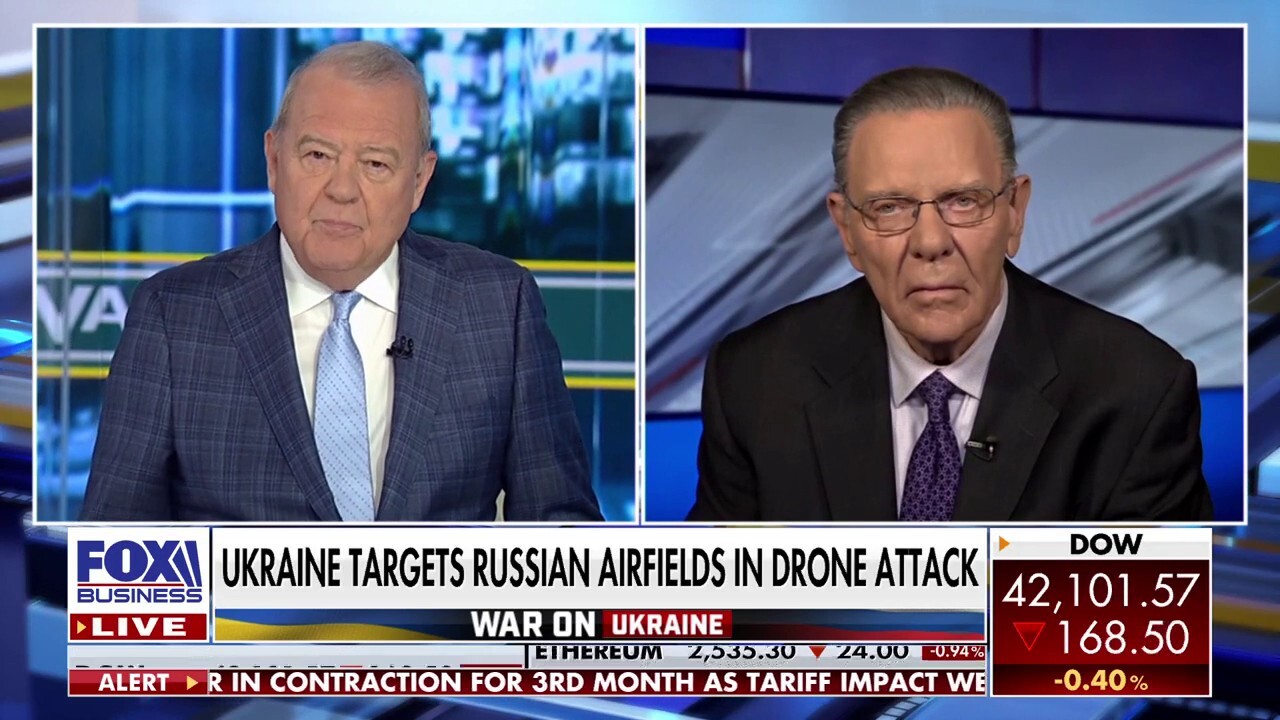 Ukraine's attack on Russian airfields was a 'brilliant operation,' Gen. Keane says