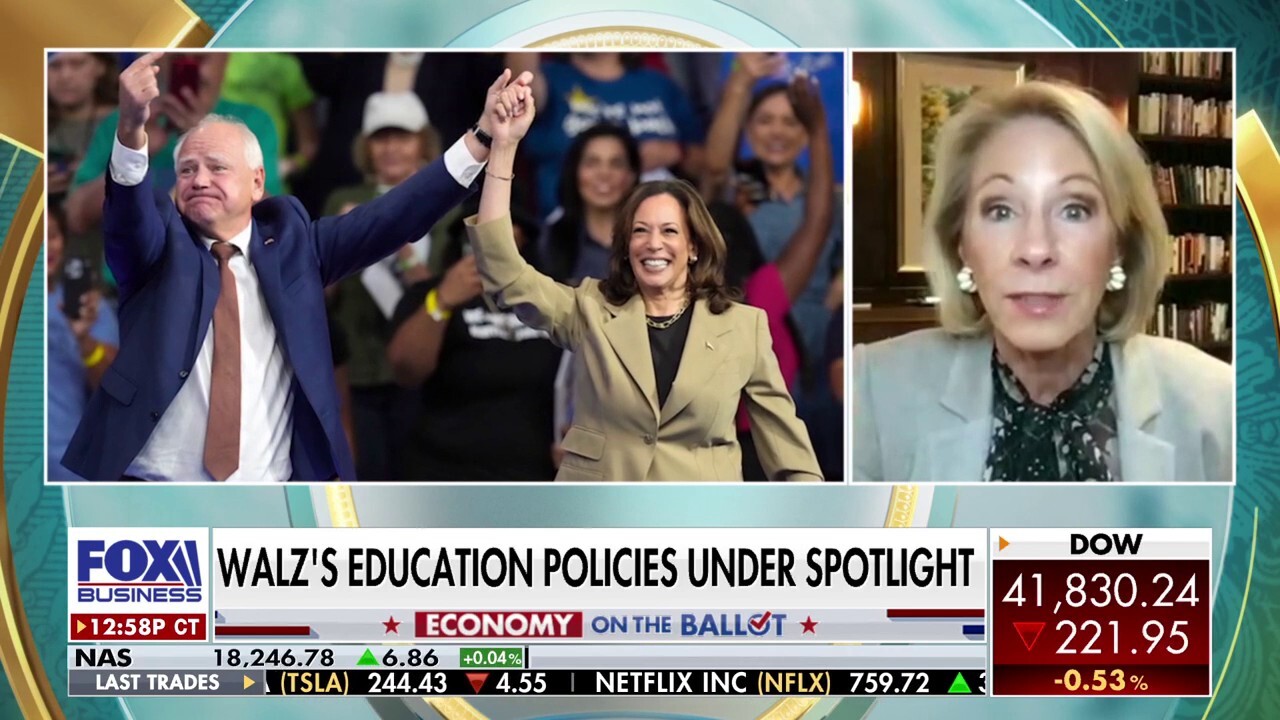 If Kamala Harris wins, Randi Weingarten will be controlling your child's education: Betsy DeVos