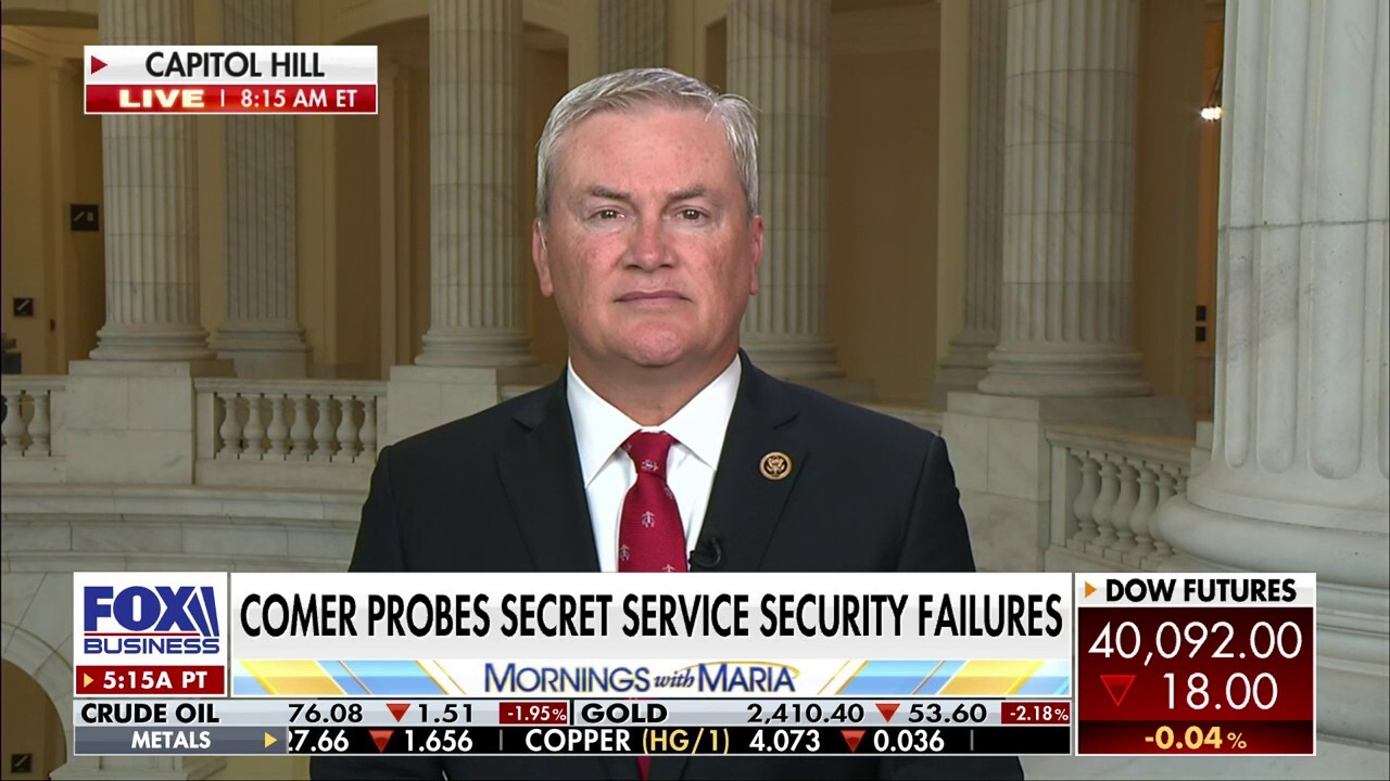 Cheatle did ‘nothing’ to instill confidence in the American people: Rep. James Comer