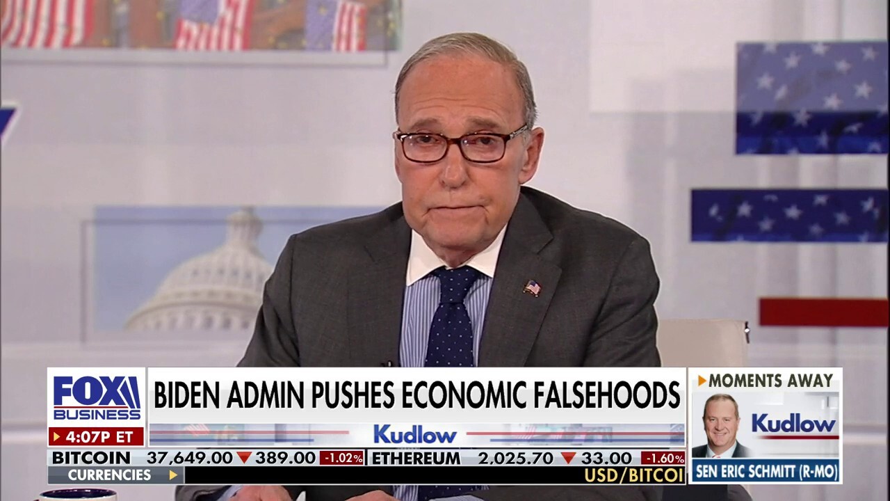 FOX Business host Larry Kudlow exposes Bidenomics for what it is on 'Kudlow.'