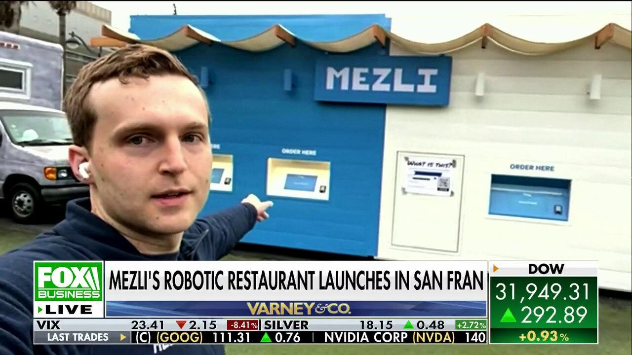 Mezli co-founder and CEO Alex Kolchinski explains his company’s fully autonomous robot-ran restaurant that recently opened in San Francisco on ‘Varney & Co.’