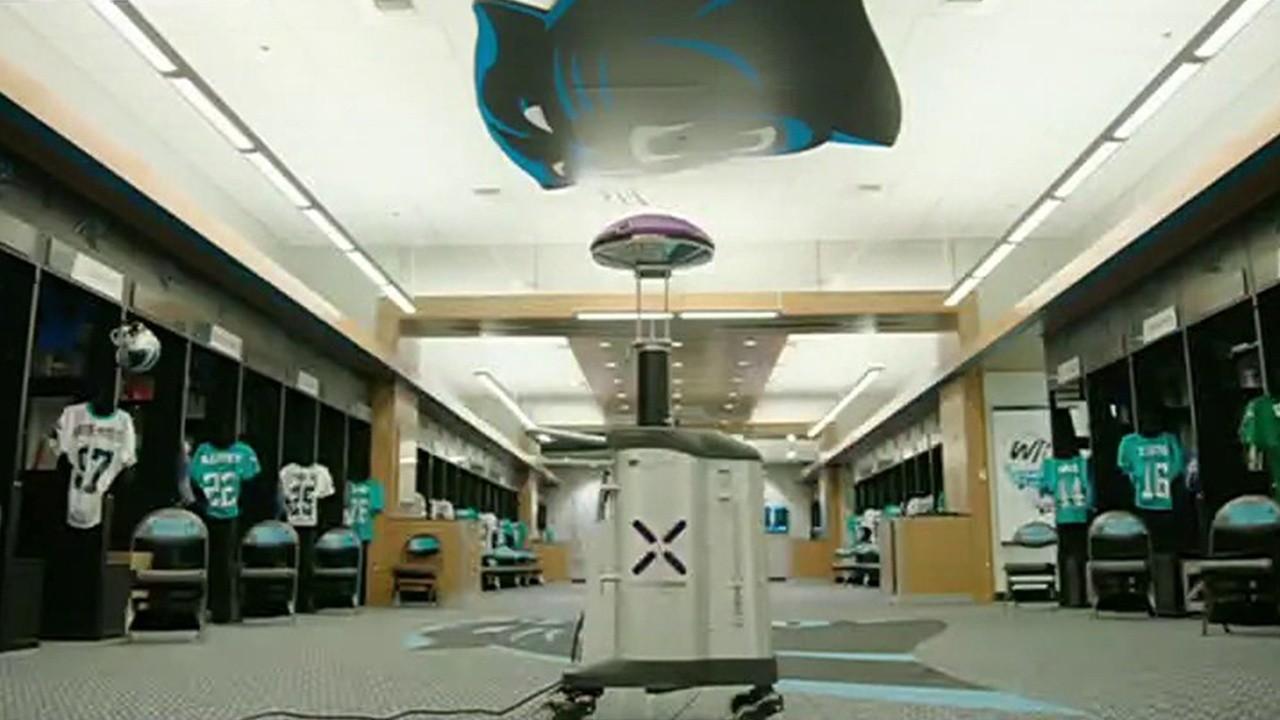 Can a coronavirus-zapping robot help sports get back to normal? 