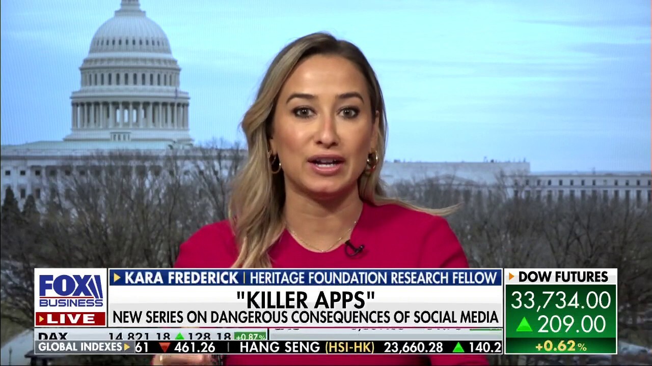 Heritage Foundation research fellow and former Facebook analyst Kara Frederick discusses the harmful effects social media has on young children and adolescents.