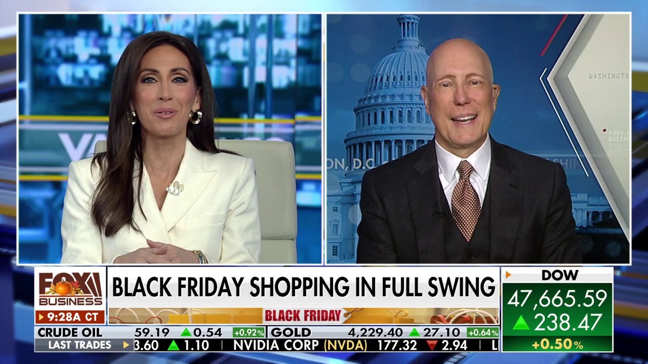 National Retail Federation President & CEO Matt Shay joins 'Varney & Co.' to discuss the Black Friday shopping weekend, consumer trends and experience as well as the integration of A.I. in the retail sector.