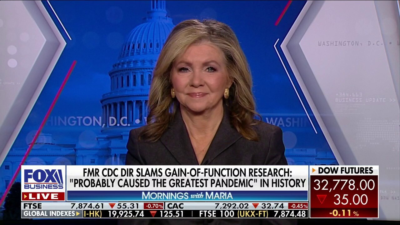 Sen. Marsha Blackburn, R-Tenn., discusses the ongoing investigation into the origins of COVID-19 and Biden’s mismanaged military withdrawal from Afghanistan on ‘Mornings with Maria.’