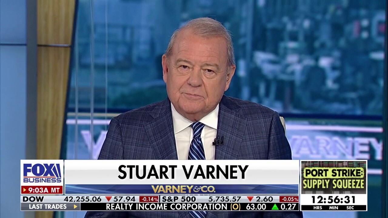 Varney & Co. host Stuart Varney discusses what the imminent U.S. ports strike means for the U.S. economy.