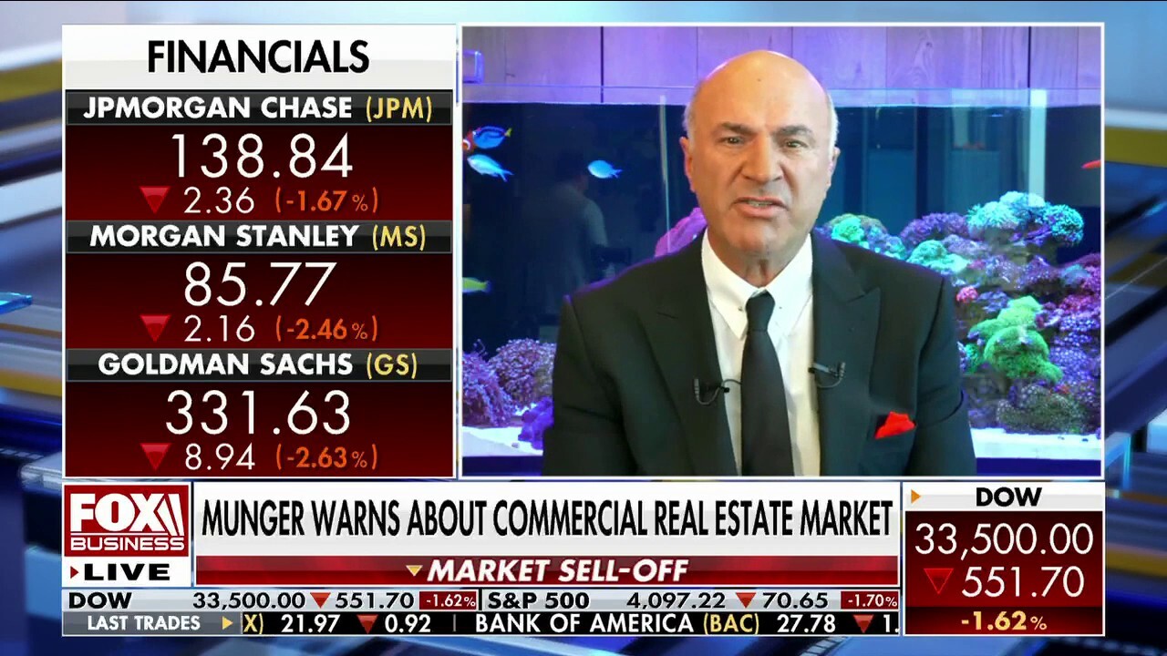 Banking crisis 'not going to shut down the American economy': Kevin O'Leary