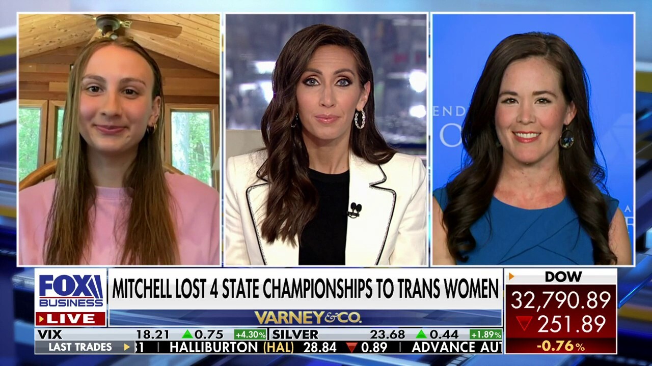 Former high school track and field athlete Chelsea Mitchell and her attorney Christiana Kiefer joined ‘Varney & Co.’ to discuss her ongoing lawsuit against the state of Connecticut over its transgender policy.