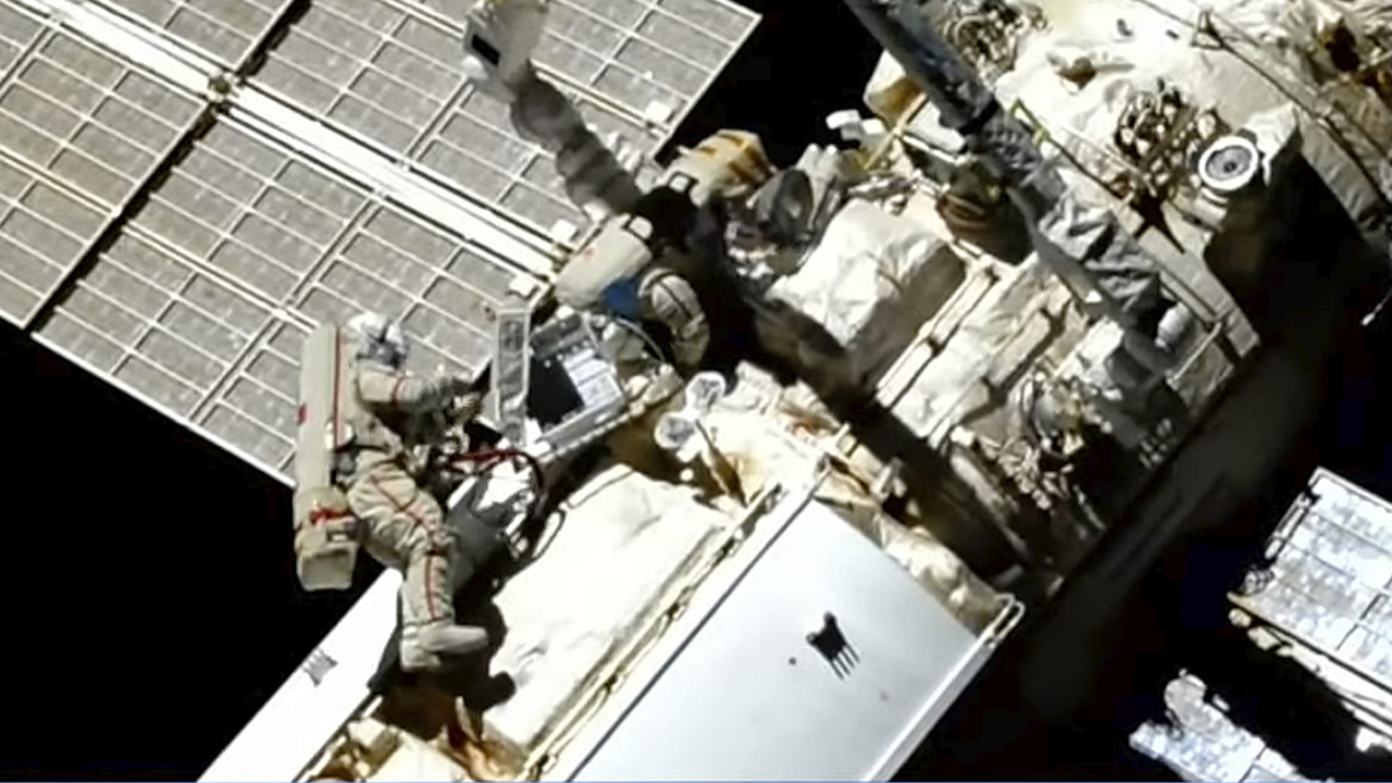 The Expedition 69 crewmates will attach three debris shields and test a work platform during the seven-hour spacewalk.