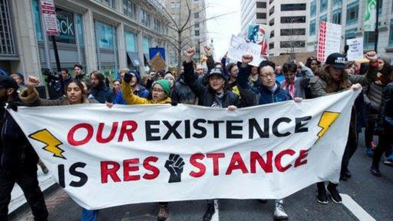 Donald-Kyei has a message for Lefty protesters 