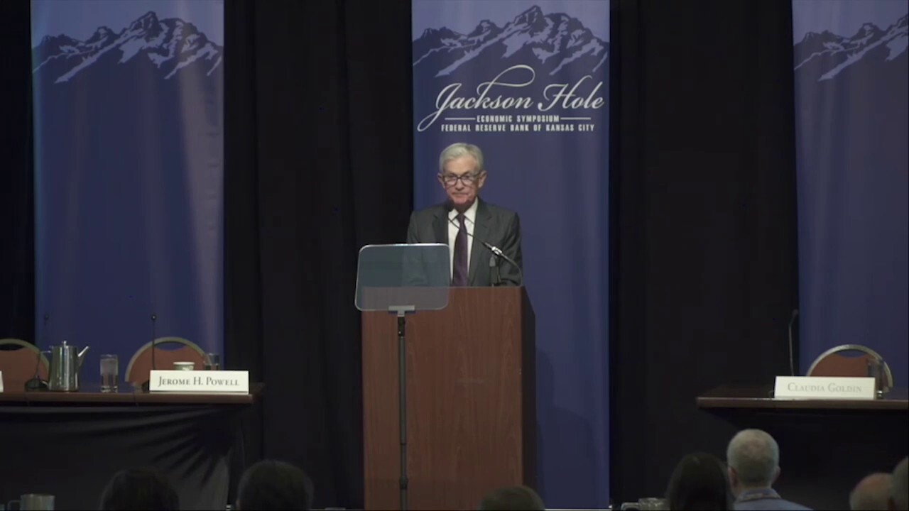Federal Reserve Chair Jerome Powell's speech at the Jackson Hole symposium touched on the labor market, the impact of tariffs on inflation and economic conditions. (Credit: Kansas City Fed)