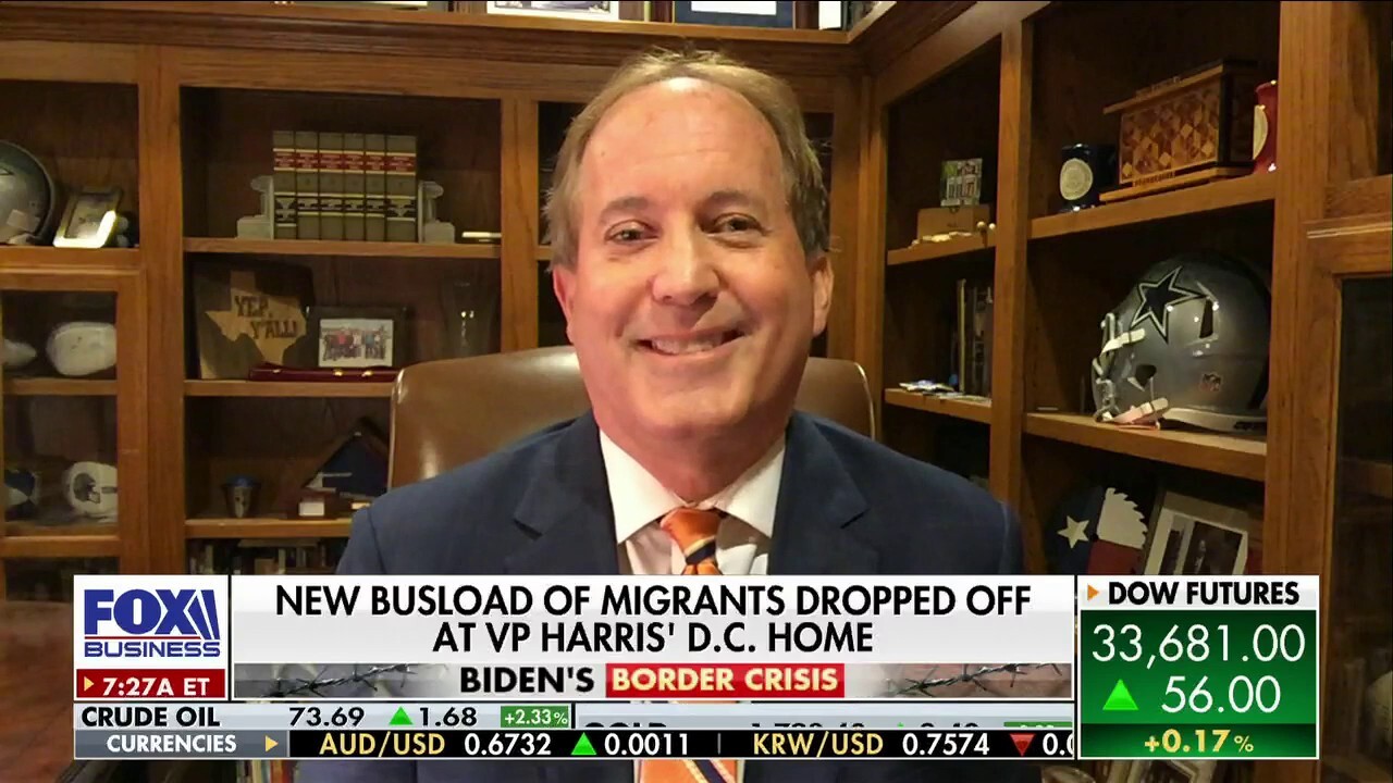 Border-related deaths are an ‘acceptable consequence’ for the Biden admin: Ken Paxton