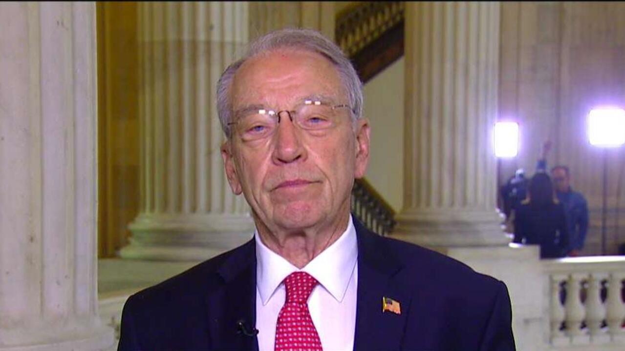 Sen. Grassley: Tax reform will be easier if we finish health care first 