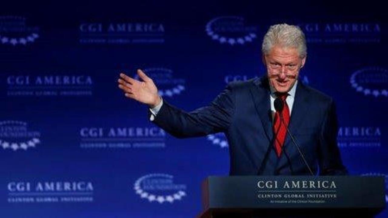 Bill addresses Clinton Foundation allegations 