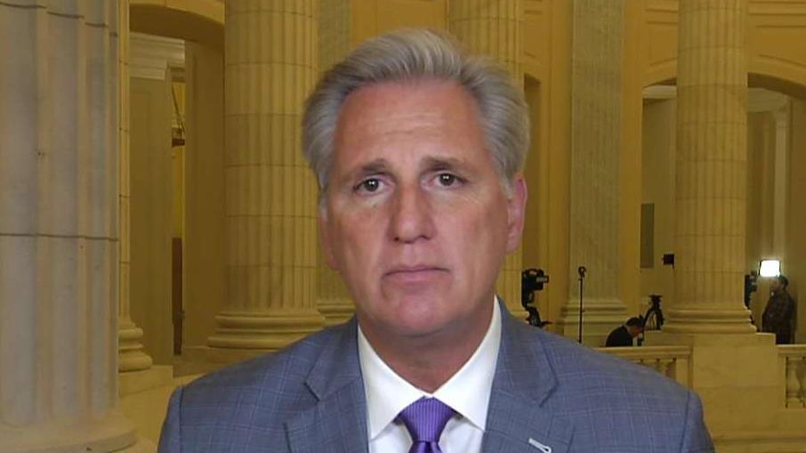 Democrats 'loathe' Trump because they'll 'lose to him': Rep. McCarthy