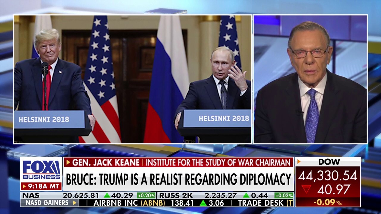 This is ‘absolutely’ Putin’s fault, Gen. Keane says