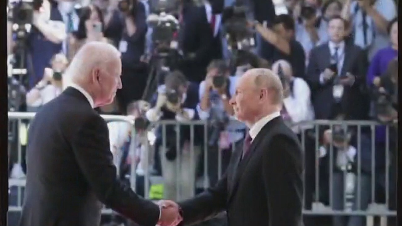 President Biden and Putin meet in Geneva