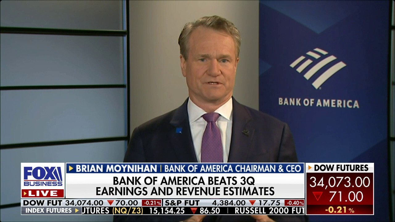 Bank of America Chairman and CEO Brian Moynihan analyzes Q3 earnings, the Fed's rate campaign, consumer spending, the state of small business and the macroeconomic landscape.