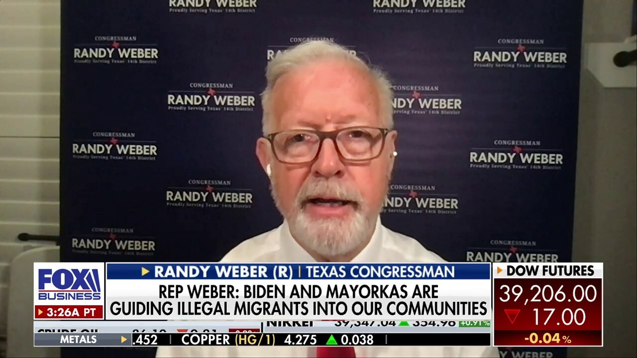 Mayorkas should be impeached over this 'unbelievable hypocrisy': Rep. Randy Weber