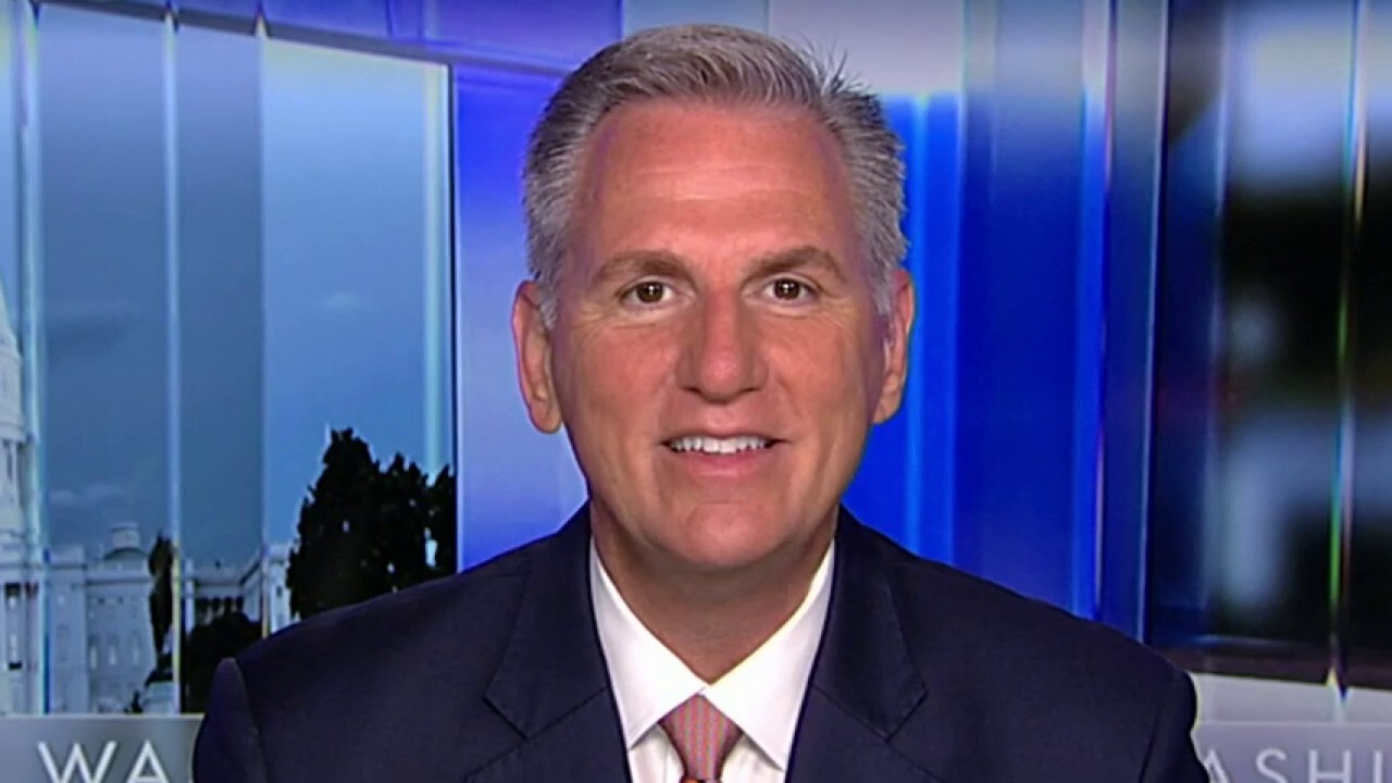 House Speaker Kevin McCarthy, R-Calif., discusses the weaponization of the Justice Department, the Biden family's business dealings, IRS whistleblower Gal Luft's accusations, the appropriations bill and record fundraising for GOP.