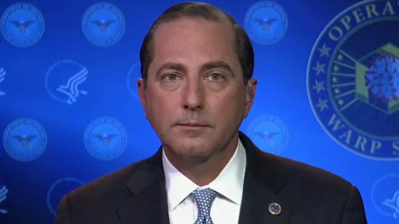 Azar on coronavirus vaccine distribution: 'Micromanagement bureaucracy has to stop'