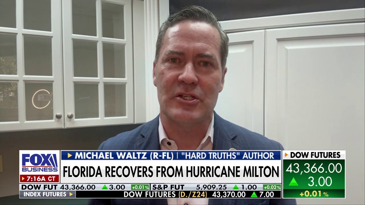 Florida farmers 'need help' after Hurricane Milton to 'avoid' higher prices: Rep. Michael Waltz