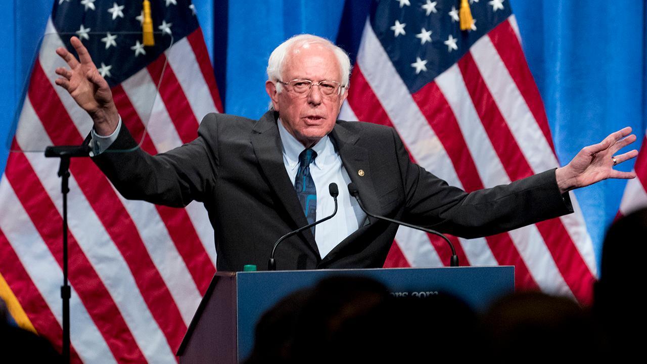 Bernie Sanders defends socialism during speech in DC