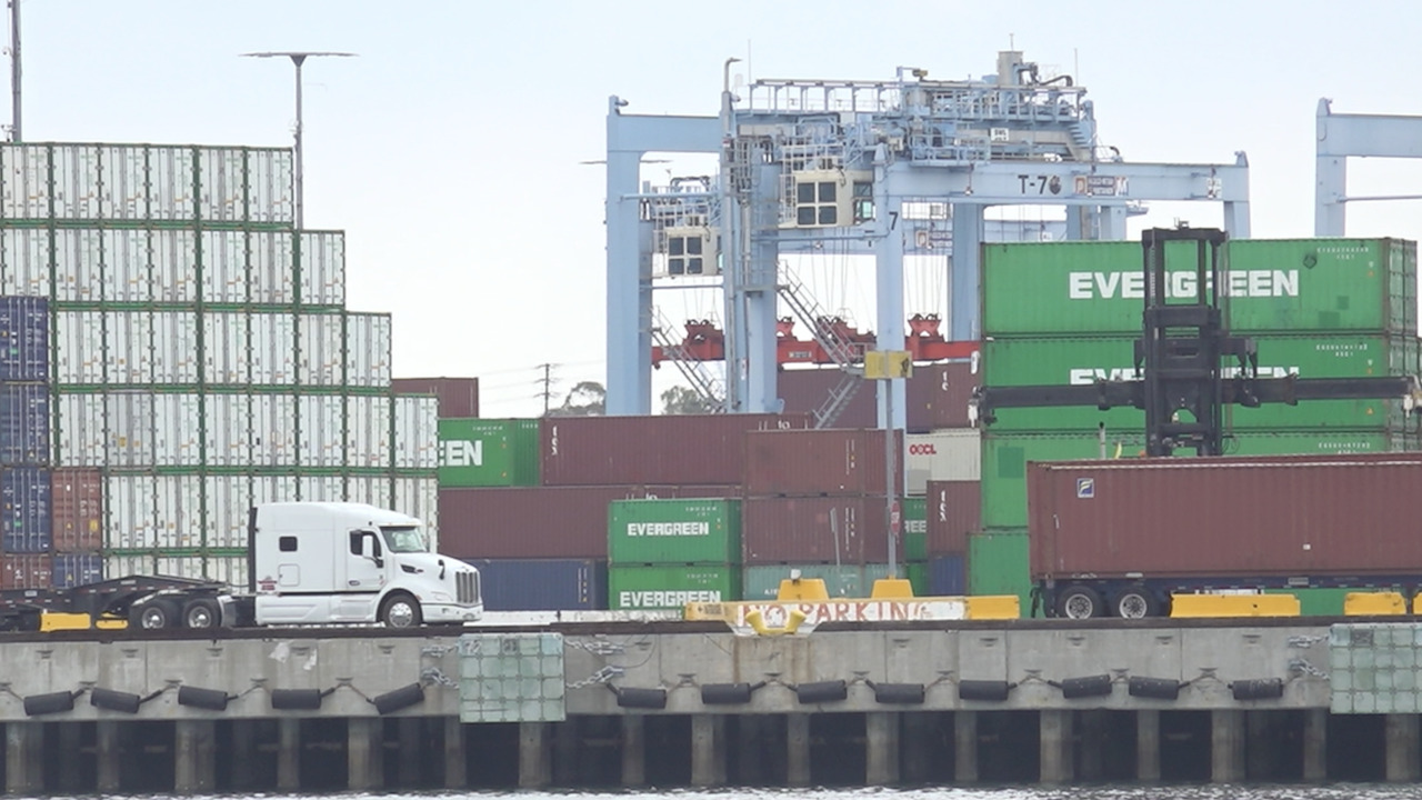 President Trump’s 90-day pause on tariffs could be ending early next month. For truckers at Southern California’s ports, that could mean even more economic uncertainty.
