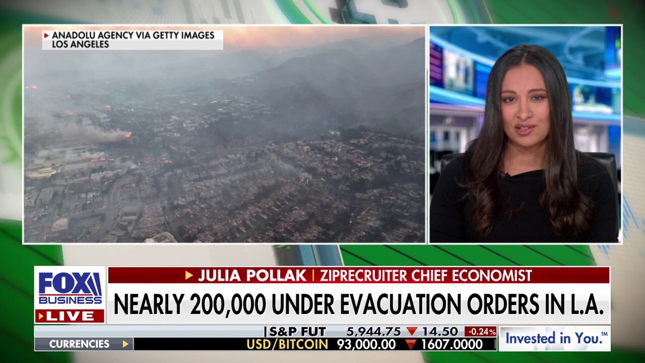 Los Angeles is uninhabitable, it looks like a 'warzone': Julia Pollak