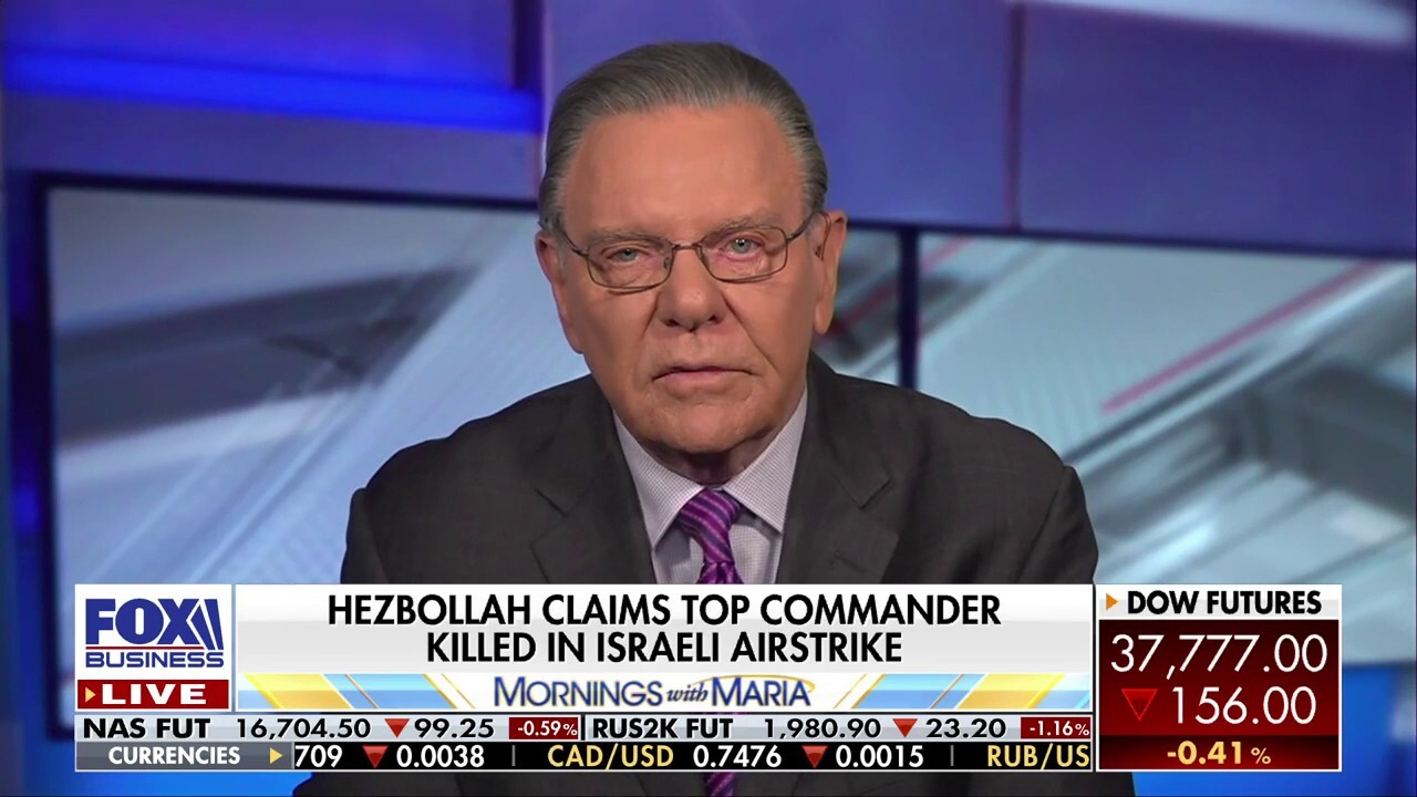 The US has put pressure on Israel here: Gen. Jack Keane