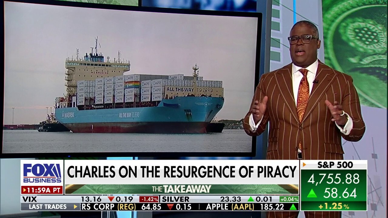 Charles Payne: Resurgence of piracy is wreaking havoc on shipping