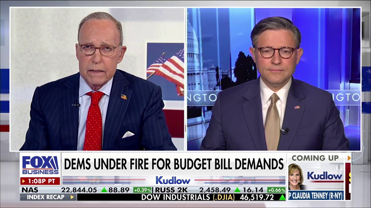 Speaker Johnson: Americans are suffering because of Schumer’s ‘political antics’