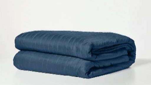 A weighted blanket better for sleep?