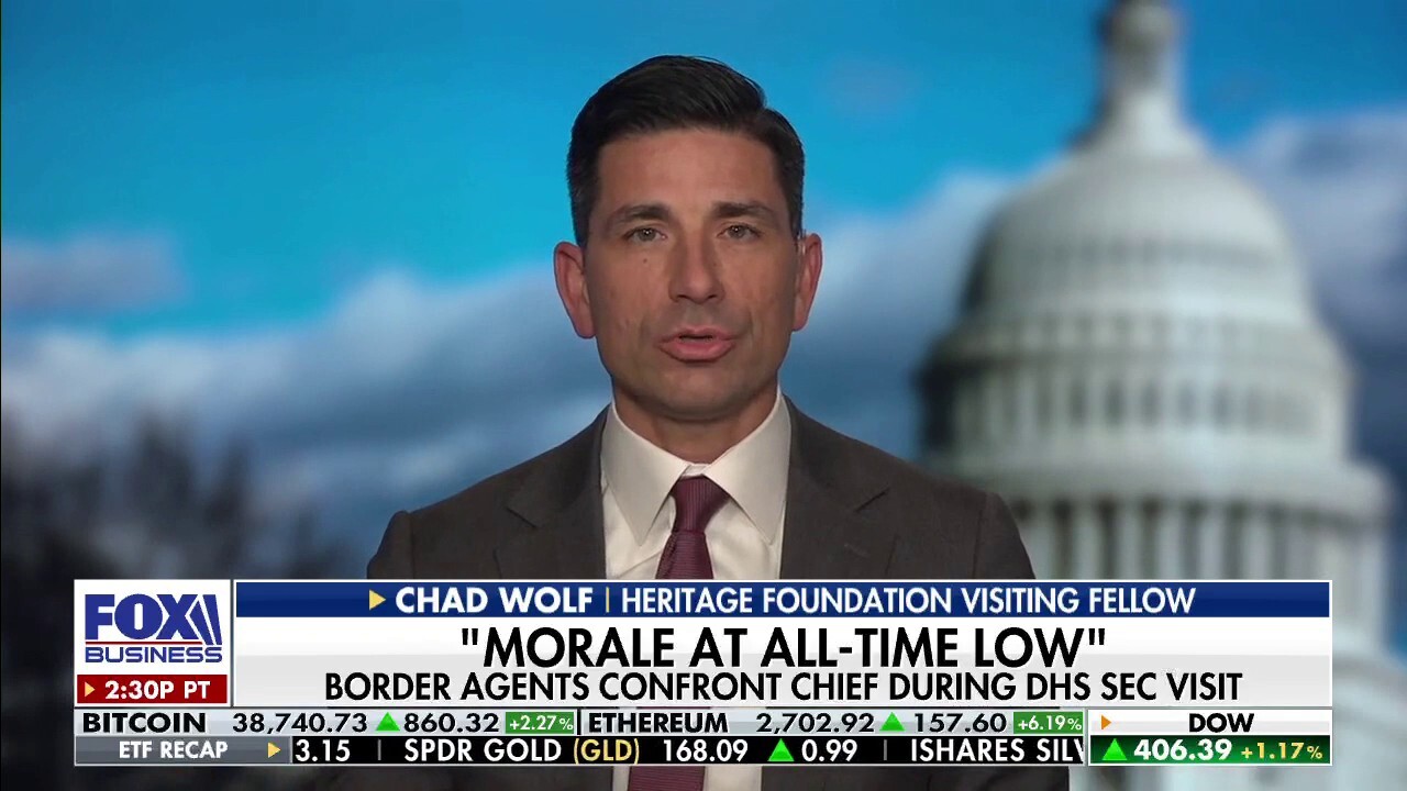 Chad Wolf on border patrol agent morale: ‘They see no end in sight of this crisis’